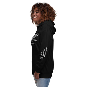 "You are allowed to be both a masterpiece (Ephesians 2:10) and a work in progress. (Philippians 1:6)" Heritage Unisex Hoodie