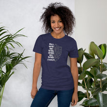 Load image into Gallery viewer, 2 Timothy 2:4 &quot;Joy in the Battle&quot; Unisex Bella + Canvas T-shirt
