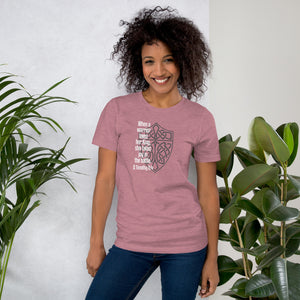 2 Timothy 2:4 "Joy in the Battle" Unisex Bella + Canvas T-shirt