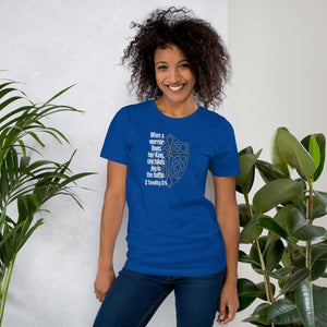 2 Timothy 2:4 "Joy in the Battle" Unisex Bella + Canvas T-shirt