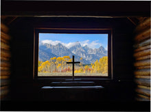 Load image into Gallery viewer, Chapel of the Transformation Window Canvas
