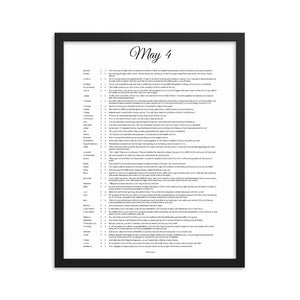 May Birthday Bible Verses Digital Download