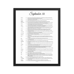 September Birthday Bible Verses Digital Download