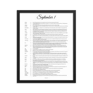 September Birthday Bible Verses Digital Download