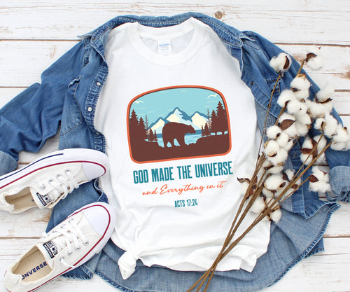 God Hiking Shirt, Mountain Hiking Shirt, Nature T-Shirt, Hiking Mom Shirt, Nature Lover Shirt, Adventure Tee, Christian Hiking Tee, Outdoor