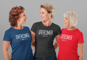 Overcomer 1 John 5:4-5 Short-Sleeve Unisex T-Shirt