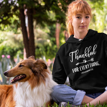 Load image into Gallery viewer, 1 Thessalonians - Thankful Unisex Hoodie
