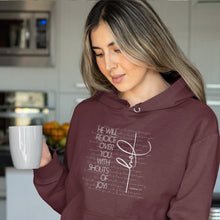 Load image into Gallery viewer, Zephaniah 3:17 Unisex Hoodie
