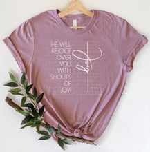 Load image into Gallery viewer, Zephaniah Faith Based T-shirts, Christian Apparel, Christian T-Shirt, Mom Shirt, Gift for Mom, Church Shirt
