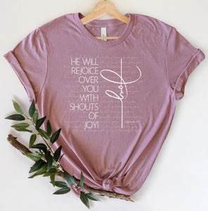 Zephaniah Faith Based T-shirts, Christian Apparel, Christian T-Shirt, Mom Shirt, Gift for Mom, Church Shirt