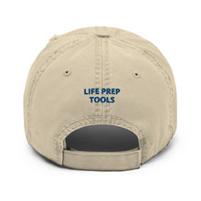 Load image into Gallery viewer, Romans 12 - Man of God - Khaki - Distressed Dad Hat
