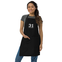 Load image into Gallery viewer, Embroidered Proverbs 31 Apron, Christian Gifts, Christian cooking, Christian Kitchen
