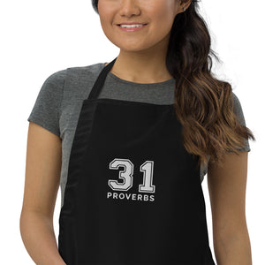 Proverbs 31 - Embroidered Apron