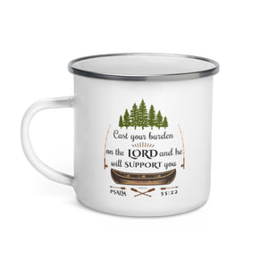 Christian Enamel Camp Mug