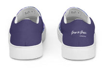 Load image into Gallery viewer, Hydrangea &quot;Grow in Grace.&quot; Women’s slip-on canvas shoes
