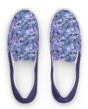 Load image into Gallery viewer, Hydrangea &quot;Grow in Grace.&quot; Women’s slip-on canvas shoes
