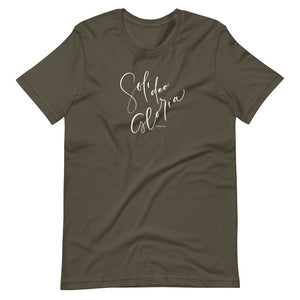 Soli Deo Gloria (Glory to God) Short-Sleeve Unisex T-Shirt