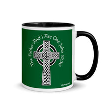 Load image into Gallery viewer, John 10:30 - The Father and I are One - Mug with Color Inside
