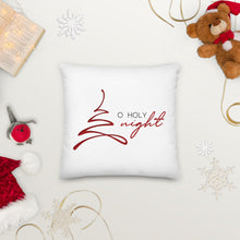 Load image into Gallery viewer, O Holy Night Premium Pillow
