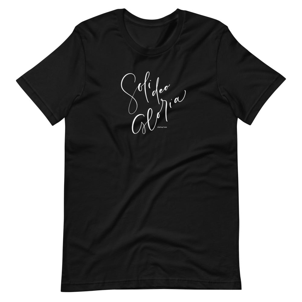 Soli Deo Gloria (Glory to God) Short-Sleeve Unisex T-Shirt