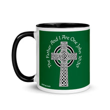 Load image into Gallery viewer, John 10:30 - The Father and I are One - Mug with Color Inside
