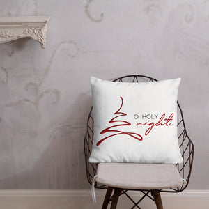 O Holy Night Premium Pillow