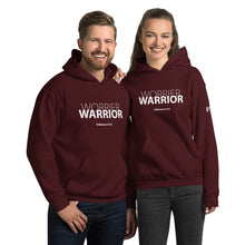 Load image into Gallery viewer, Hebrews 4:16 Worrier...Warrior Unisex Hoodie
