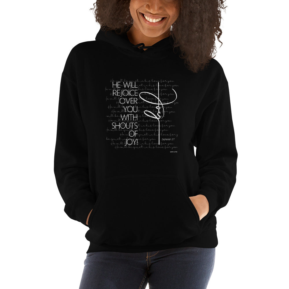 Zephaniah 3:17 Unisex Hoodie