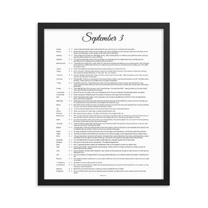 September 3 - All Bible Books, Chapters and Verses for 9:3