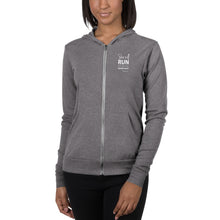 Load image into Gallery viewer, She Will Run - Bella + Canvas Unisex zip hoodie
