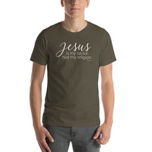 Load image into Gallery viewer, Jesus Is My Savior. Not my religion - Short-Sleeve Unisex T-Shirt
