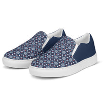 Load image into Gallery viewer, &quot;Walk by faith.&quot; Women’s slip-on canvas shoes
