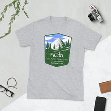 Load image into Gallery viewer, Faith can move Mountains, Matthew 17:20, Unisex T-Shirt
