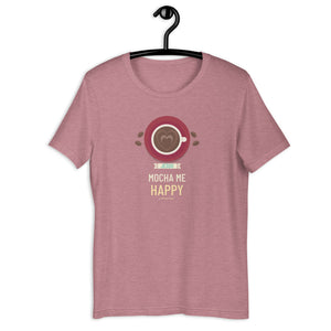 Jesus Mocha Me Happy - Short-Sleeve Unisex T-Shirt