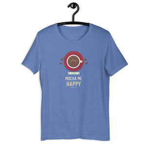 Jesus Mocha Me Happy - Short-Sleeve Unisex T-Shirt