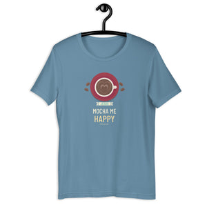 Jesus Mocha Me Happy - Short-Sleeve Unisex T-Shirt