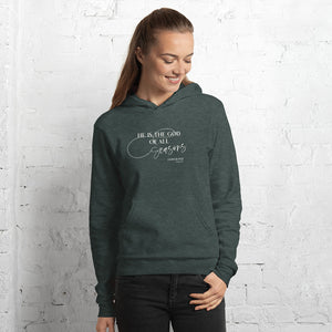 He is the God of all seasons - Genesis 8:22 Unisex hoodie