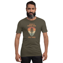 Load image into Gallery viewer, &quot;Jesus is Coming Soon. Stay Tuned!&quot; Unisex t-shirt
