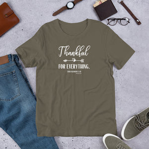 1 Thessalonians 5:18 - Thankful Unisex T-shirt