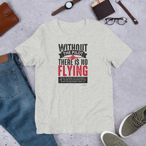 1 Thessalonians 4:17 - Aviation Short-sleeve Unisex T-shirt