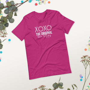 "XOXO (crown of thorns & nails) - The Original Love Letters" Short-sleeve unisex t-shirt