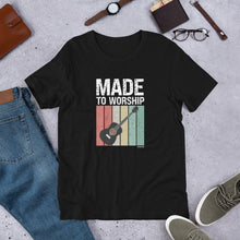 Load image into Gallery viewer, Made to Worship (Guitar) Unisex t-shirt
