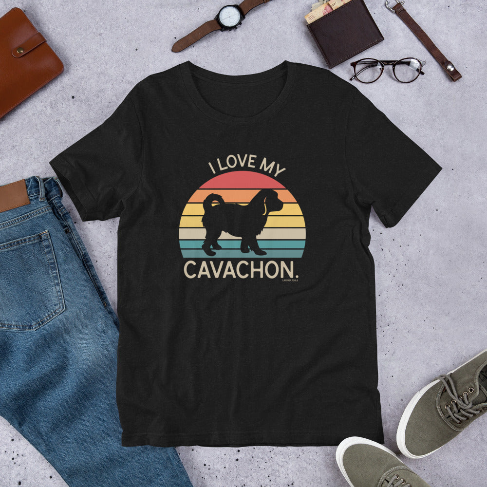 I Love My Cavachon Unisex t-shirt