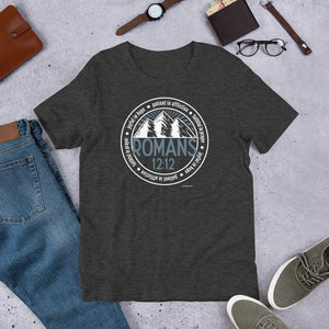 Romans 12:12 - Mountain Shirt Unisex t-shirt