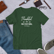 Load image into Gallery viewer, 1 Thessalonians 5:18 - Thankful Unisex T-shirt
