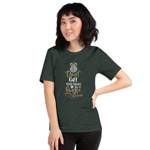 "Don't Get Your Tinsel In A Tangle (God's got this!)" Unisex t-shirt
