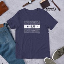 Load image into Gallery viewer, &quot;He is Risen!&quot; Bella + Canvas Short-sleeve unisex t-shirt
