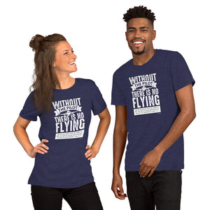 1 Thessalonians 4:17 - Aviation Short-sleeve unisex t-shirt