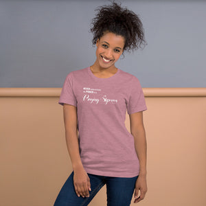 "Never Underestimate the Power of a Praying Stepmom" Bella+Canvas t-shirt