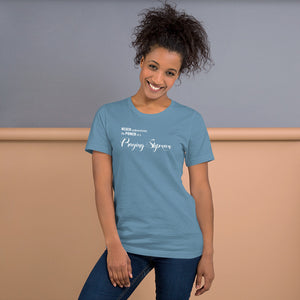 "Never Underestimate the Power of a Praying Stepmom" Bella+Canvas t-shirt